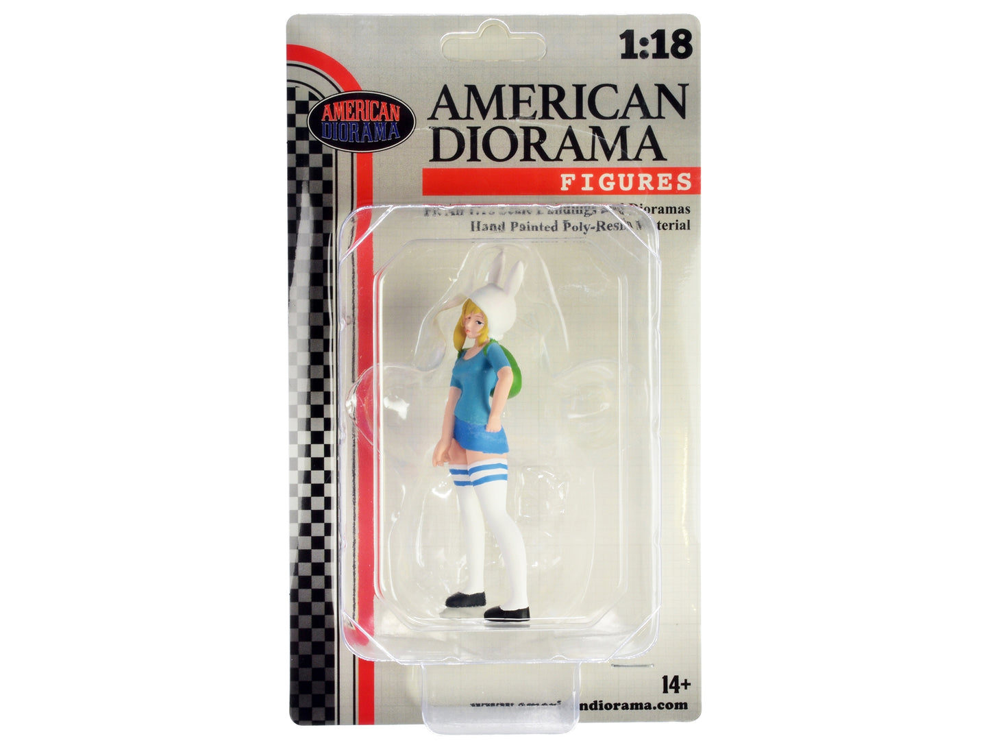"Cosplay Girls" Figure 3 for 1/18 Scale Models by American Diorama - Galactic capuchin