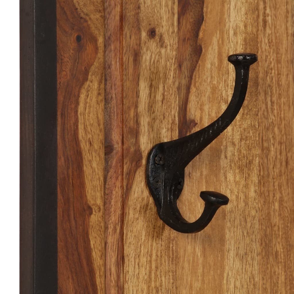 Coat Rack Acacia wood with natural grain patterns - Galactic capuchin