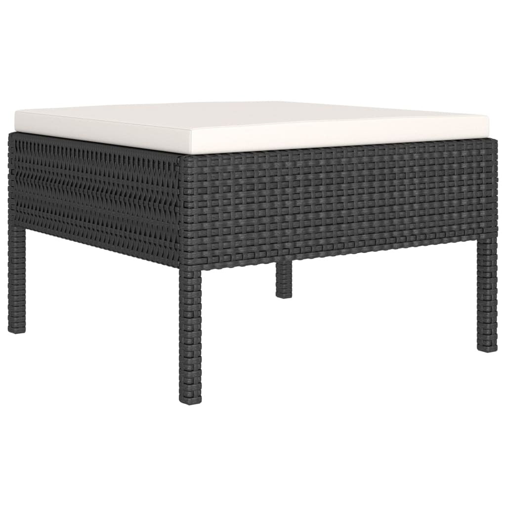 Garden Lounge Set Black - Galactic capuchin