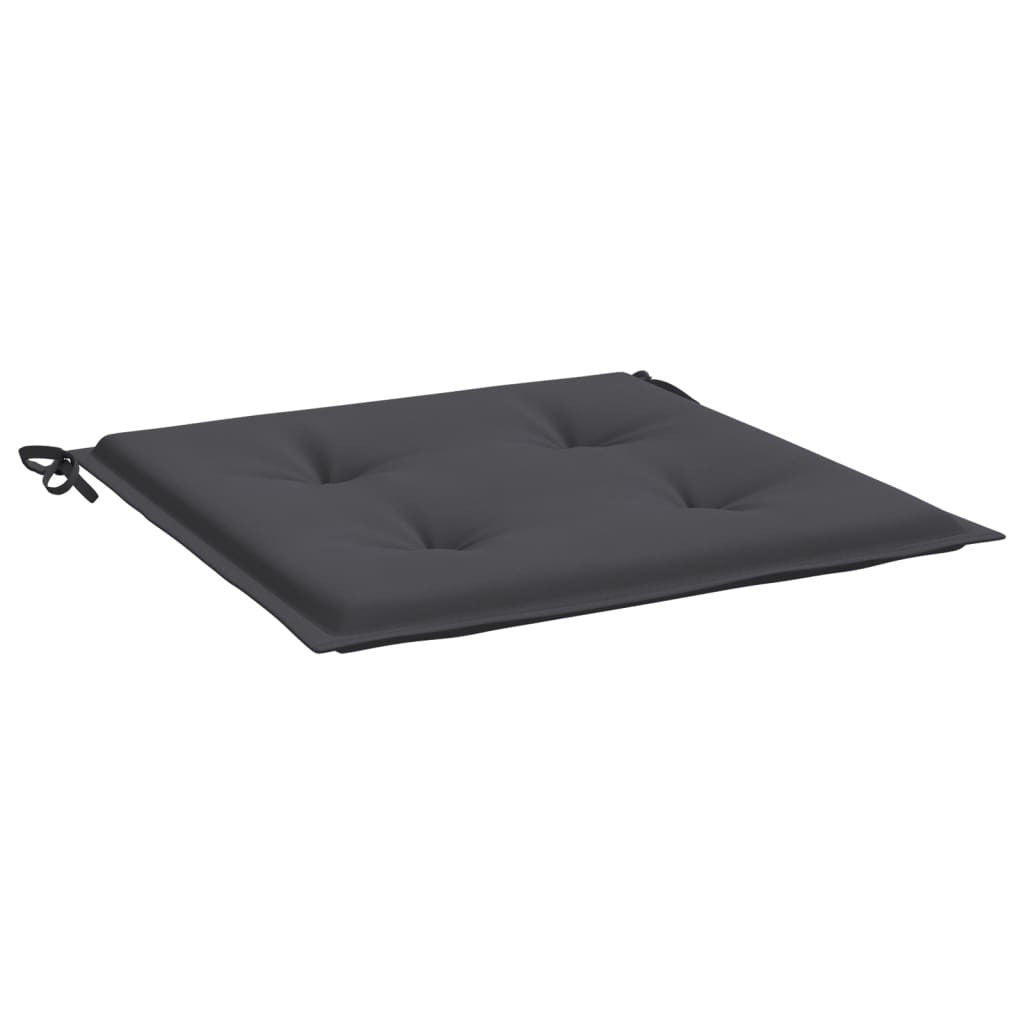 Chair Cushion Set of 4 Anthracite Oxford fabric (100% polyester) - Galactic capuchin