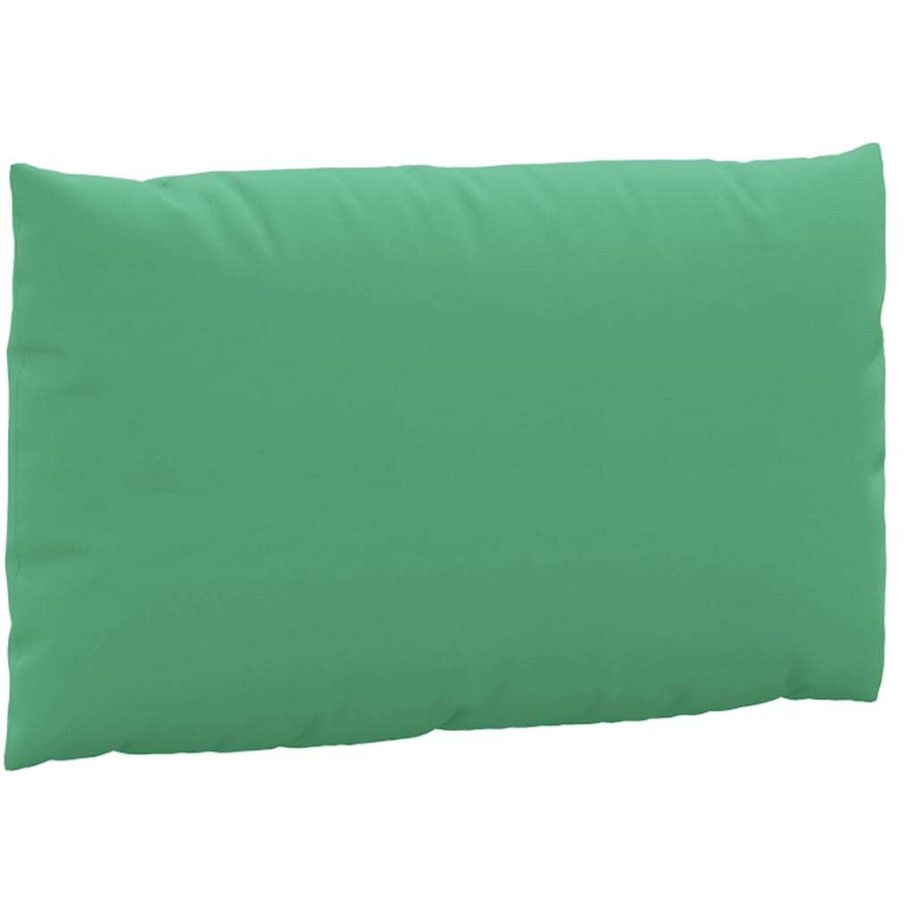 Pallet Cushion Green Oxford fabric, Hollow fiber, Foam fiber - Galactic capuchin