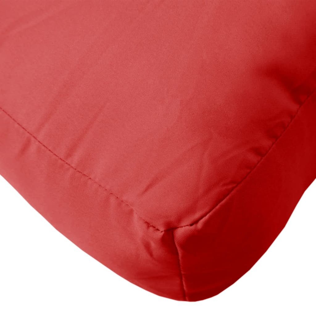 Pallet Cushion Red Oxford fabric, Foam fiber - Galactic capuchin