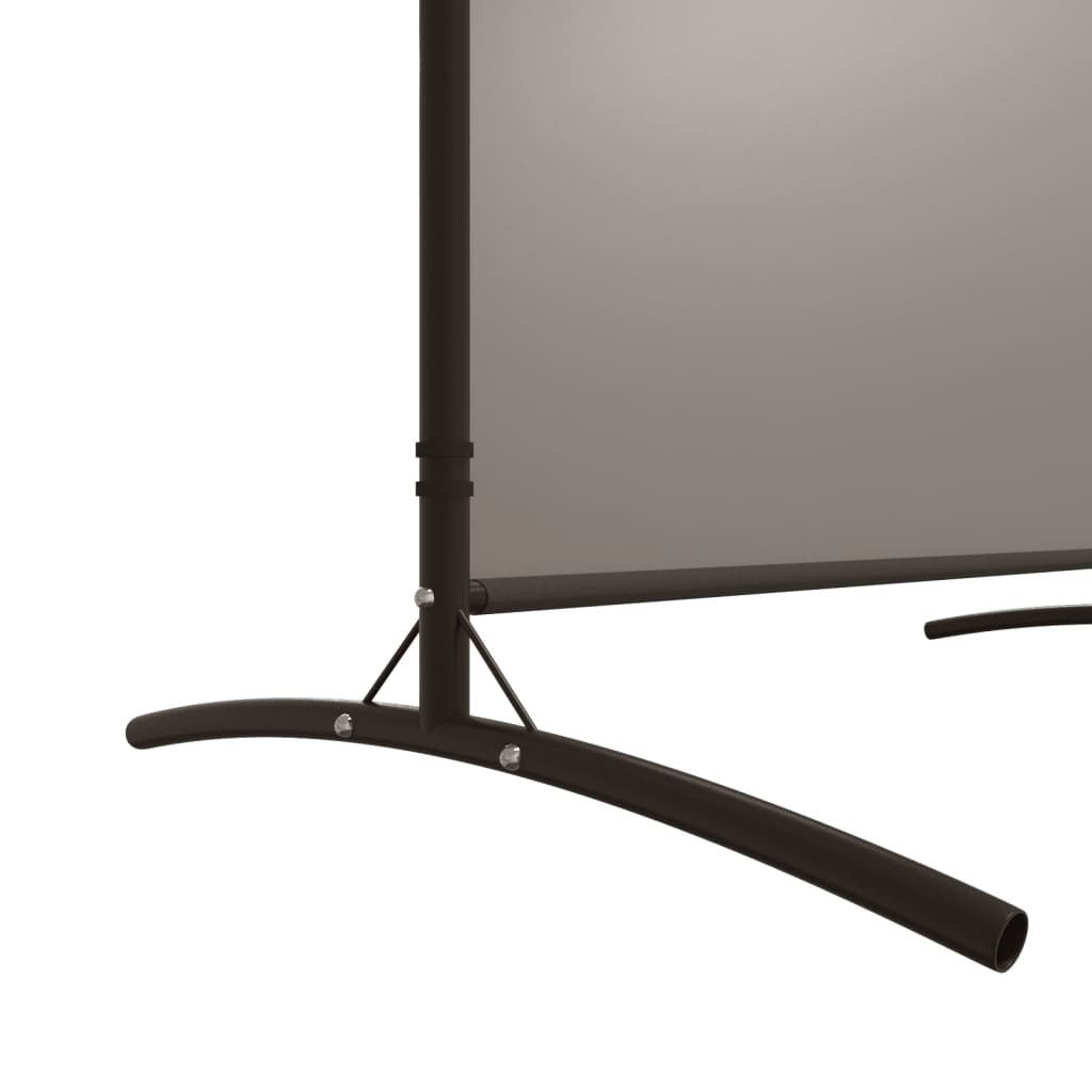 6 - Panel Room Divider Anthracite 204.7"x70.9" Fabric - Galactic capuchin
