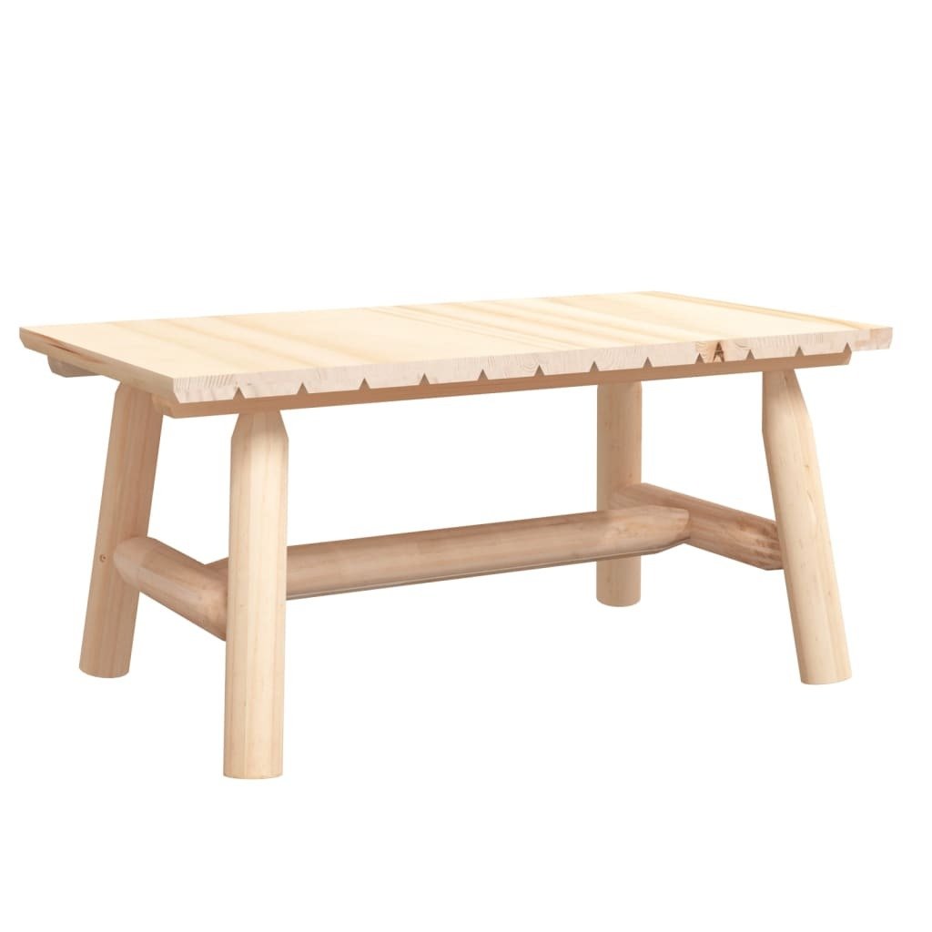 Coffee Table 35.4"x19.7"x16.1" Solid Wood Spruce - Galactic capuchin