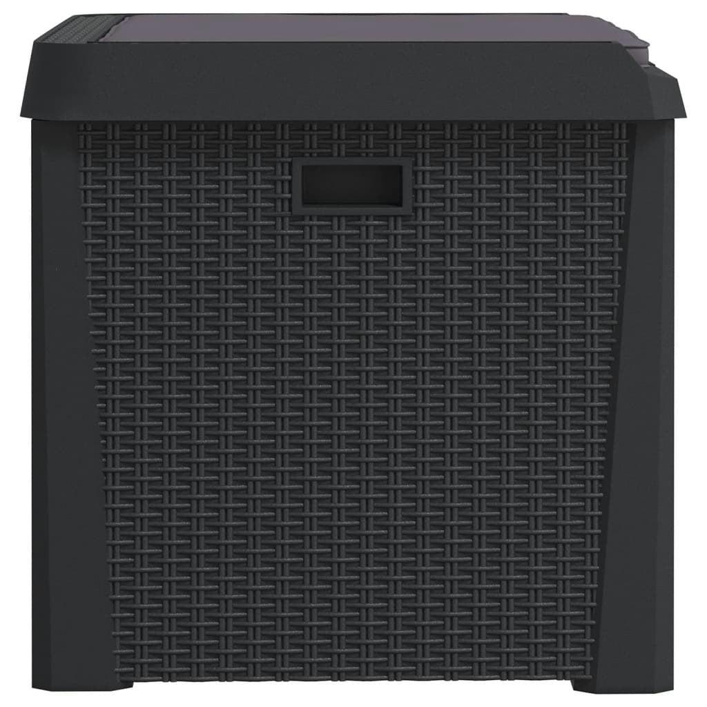 Garden Storage Box Anthracite Polypropylene Medium - Galactic capuchin