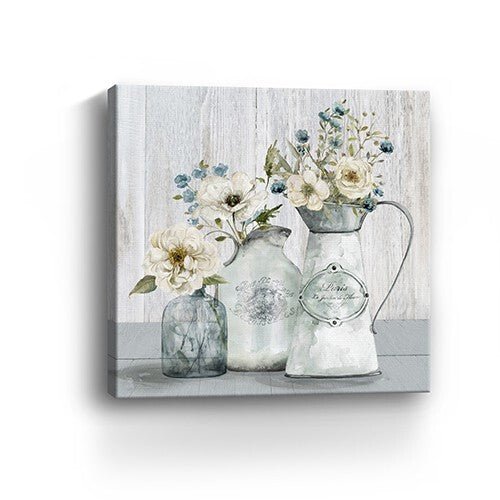 Rustic Flowers Unframed Print Wall Art - Galactic capuchin