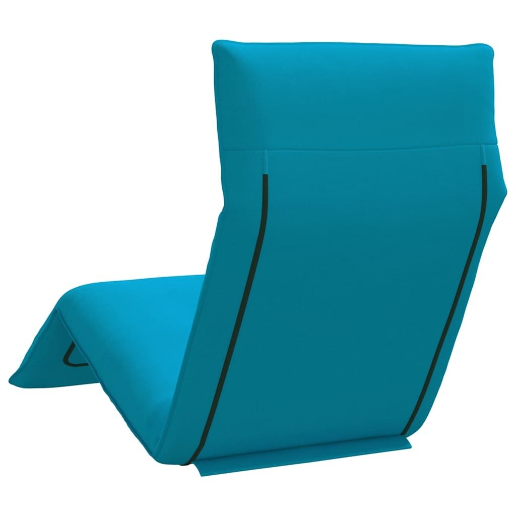 Folding Sun lounger Light Blue 68.9x21.3x3.3" Oxford Fabric - Galactic capuchin