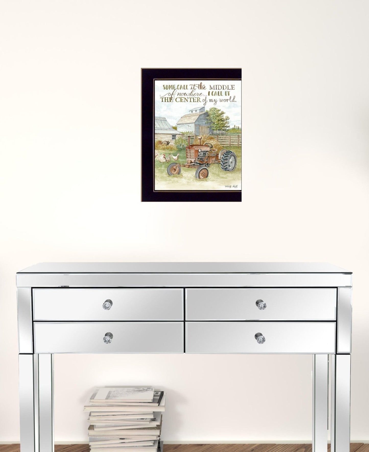 Center of My World Black Framed Print Wall Art - Galactic capuchin