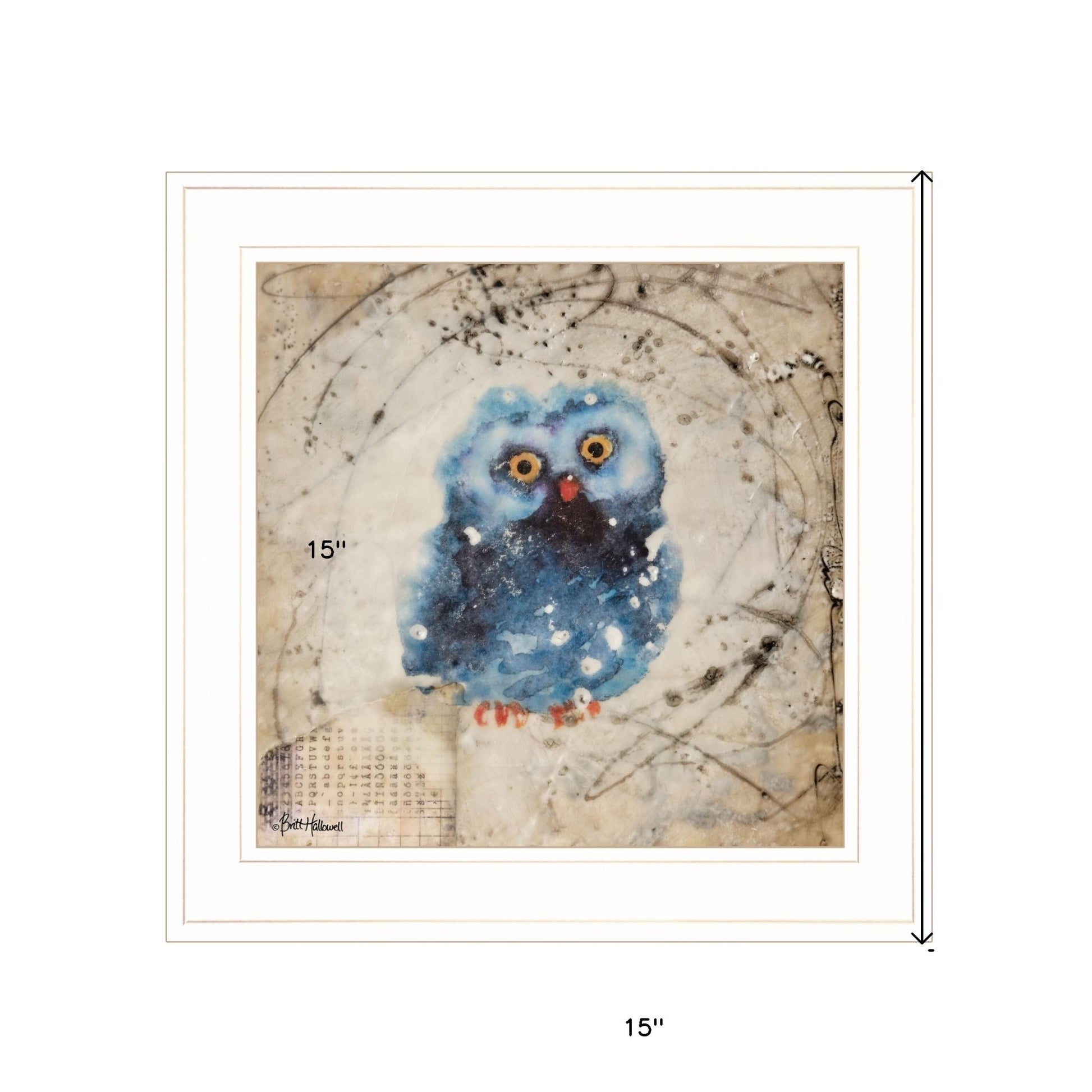 The Wonder Years II 2 White Framed Print Wall Art - Galactic capuchin