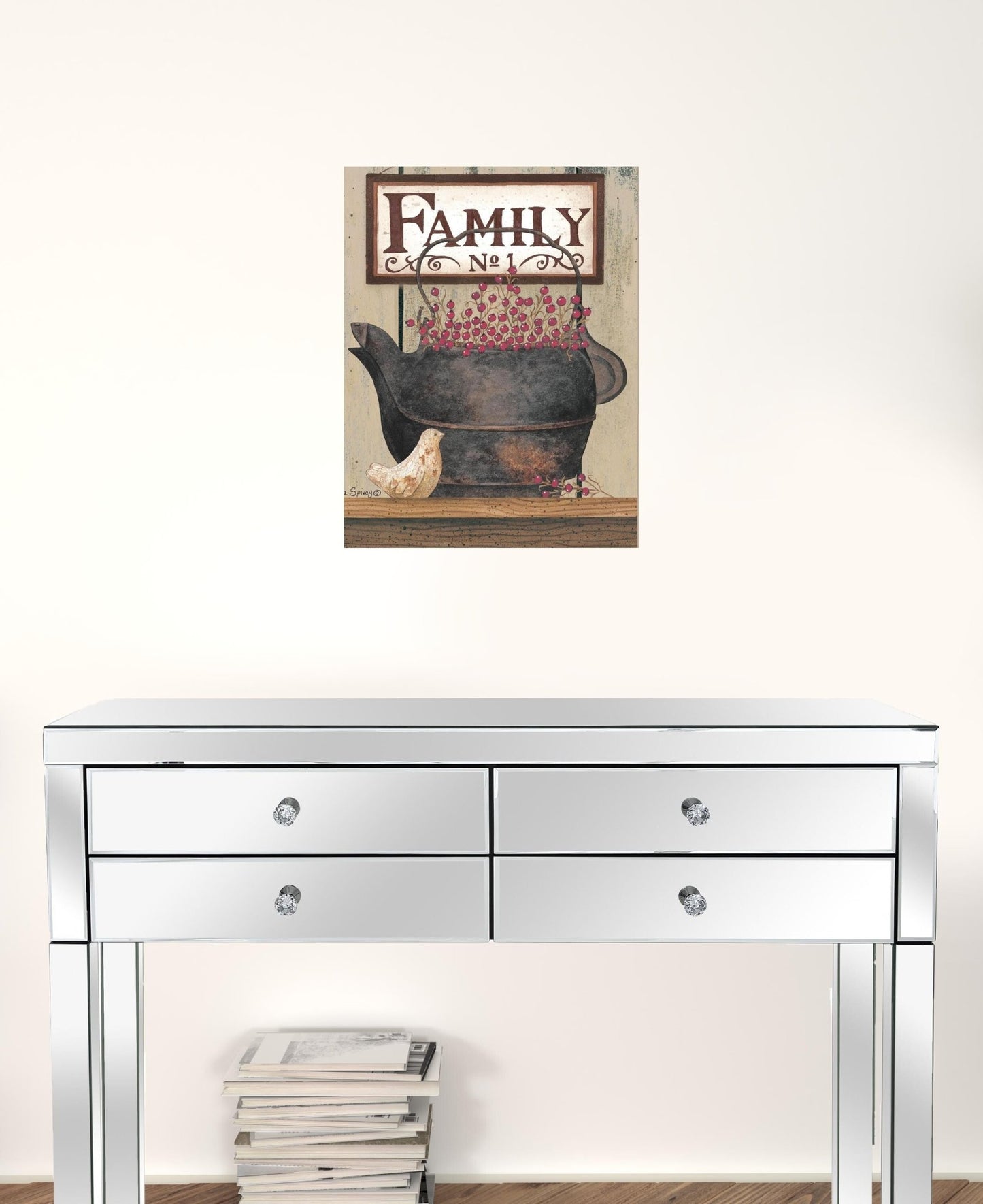 FAMILY NO1 White Framed Print Wall Art - Galactic capuchin