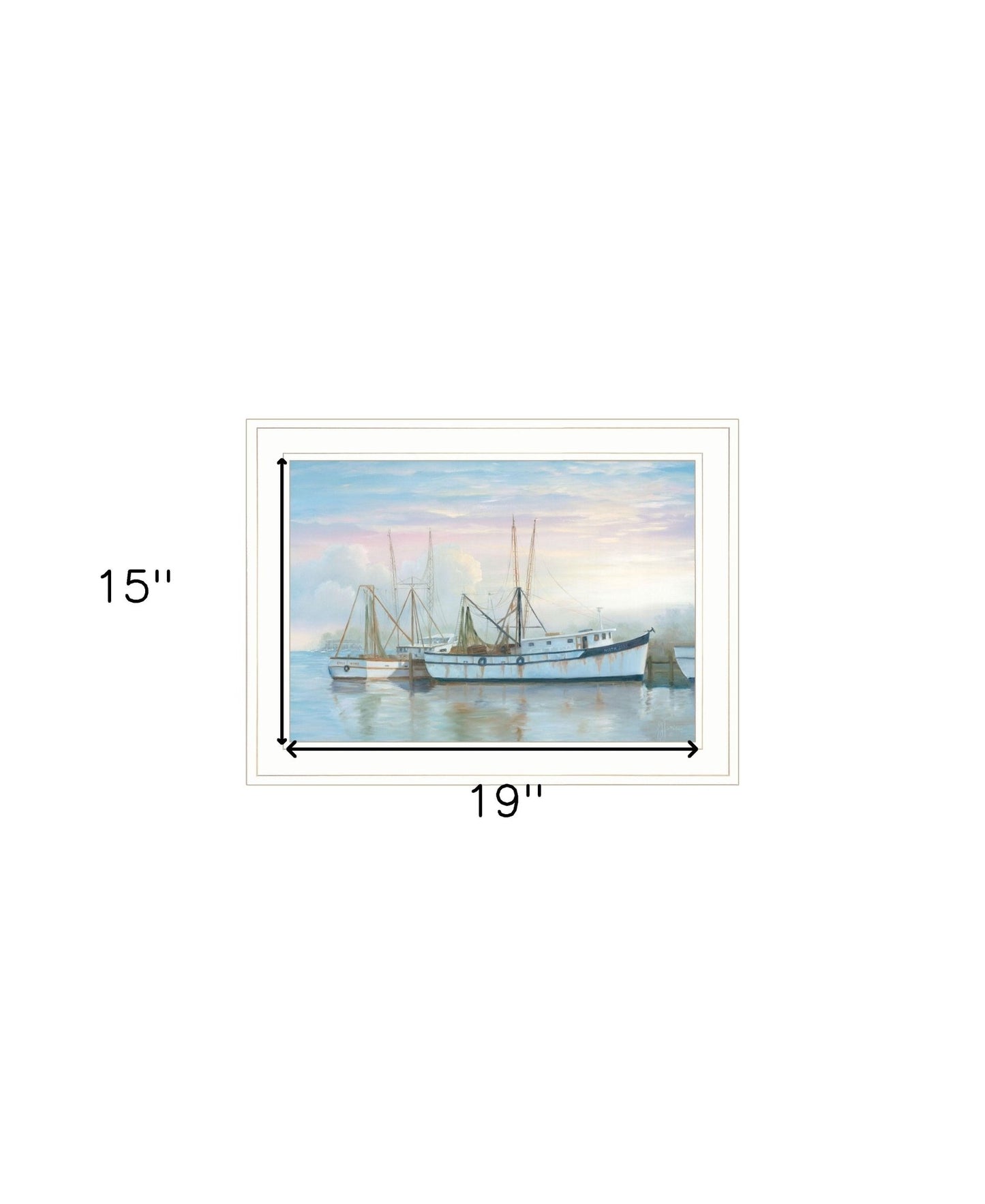 North Star at Rest 1 White Framed Print Wall Art - Galactic capuchin