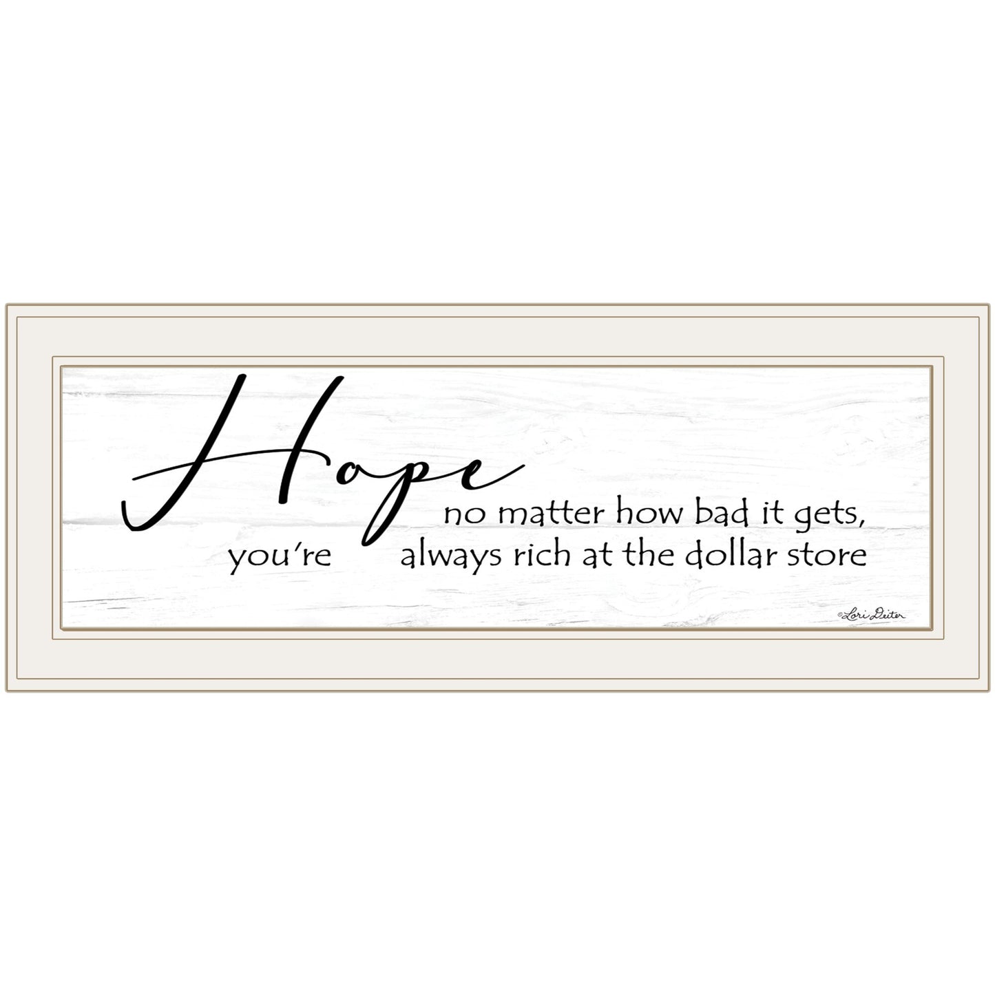 Hope 1 White Framed Print Wall Art - Galactic capuchin