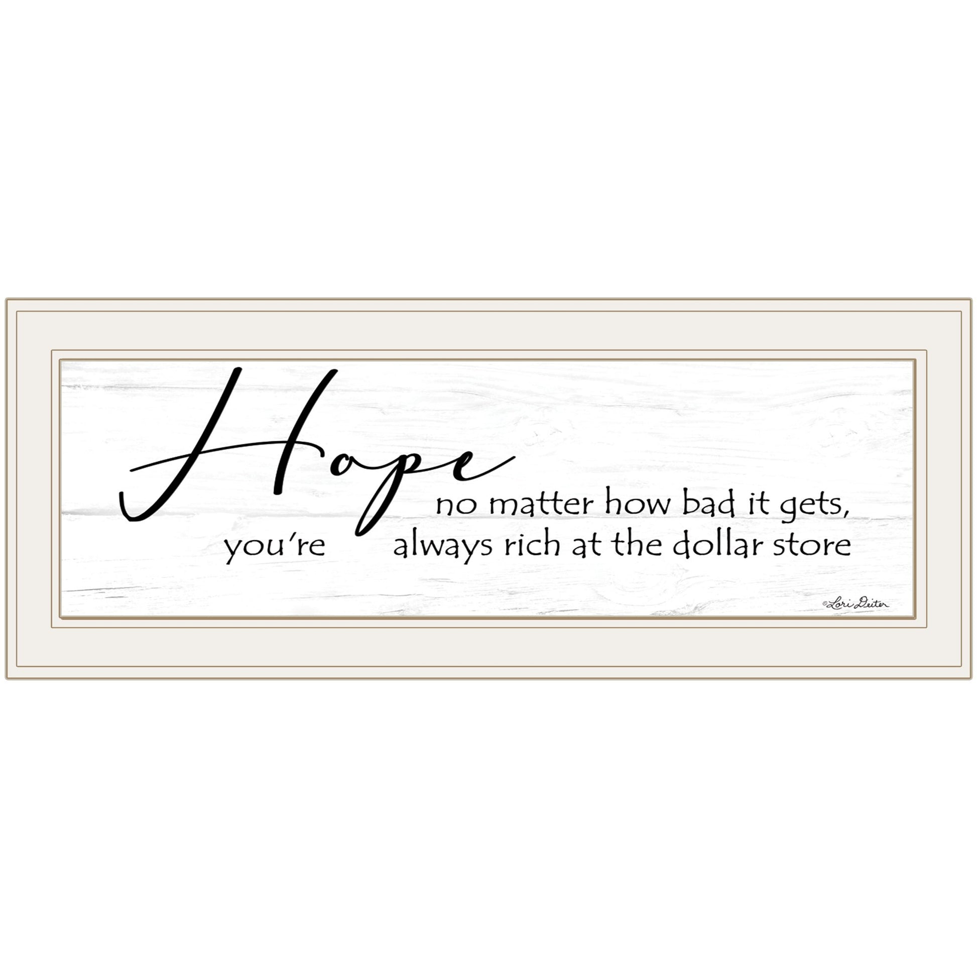 Hope 1 White Framed Print Wall Art - Galactic capuchin