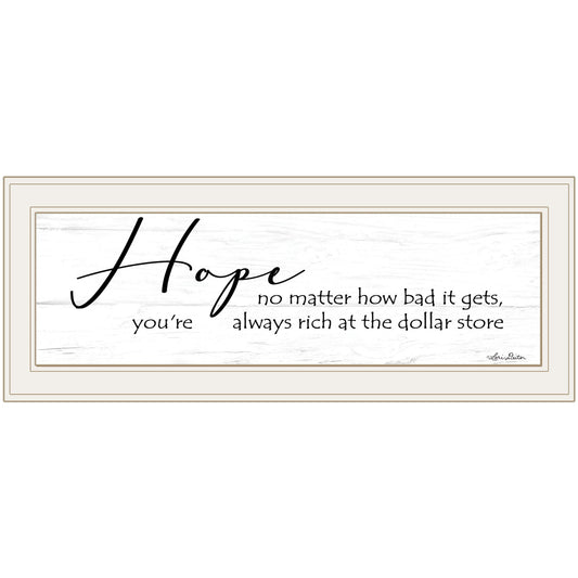 Hope 1 White Framed Print Wall Art - Galactic capuchin
