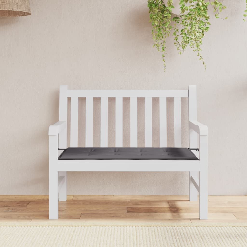 Garden Bench Cushion Anthracite Garden Bench Cushion Non - slip - Galactic capuchin