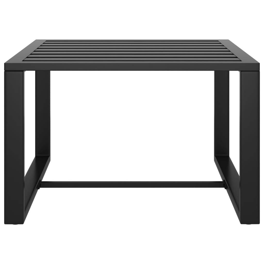 Coffee Table Aluminum Anthracite - Galactic capuchin