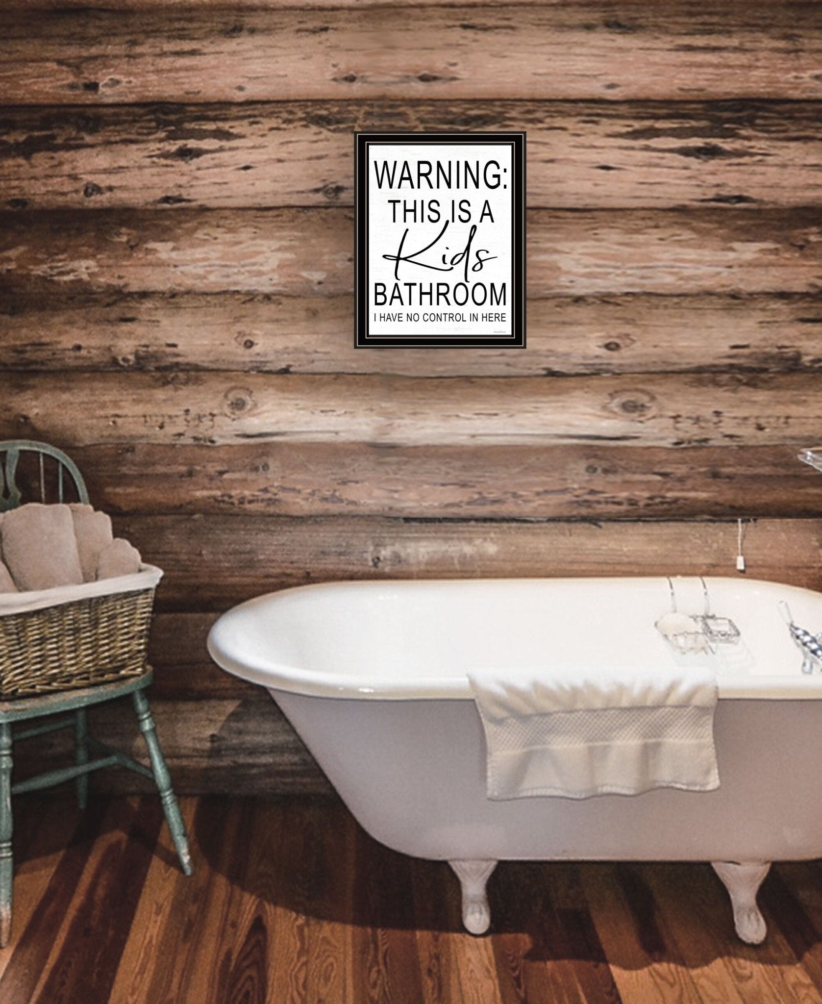 Kids Bathroom Black Framed Print Bathroom Wall Art - Galactic capuchin