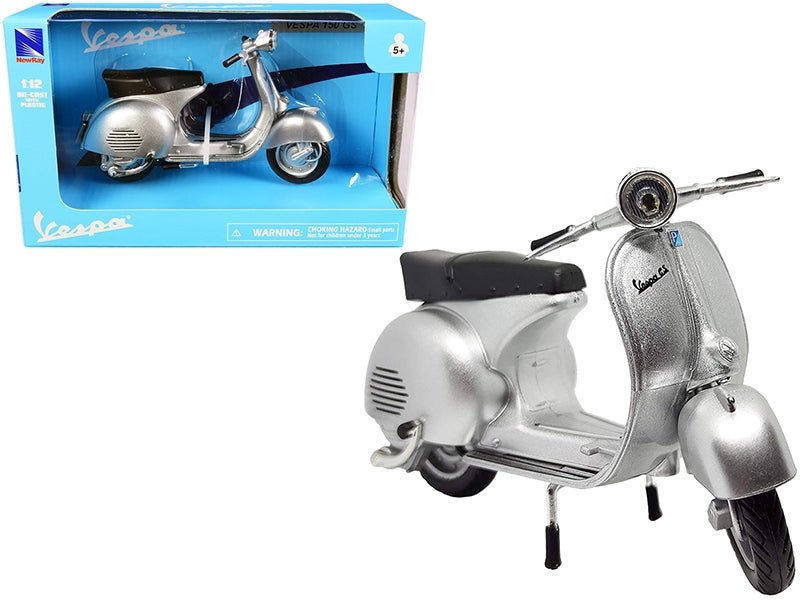 Vespa 150 GS Silver Metallic 1/12 Diecast Motorcycle Model by New Ray - Galactic capuchin