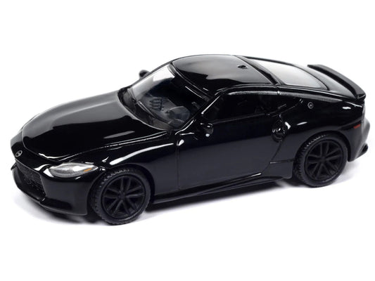 2023 Nissan Z Black Diamond "Import Legends" Series 1/64 Diecast Model Car by Auto World - Galactic capuchin