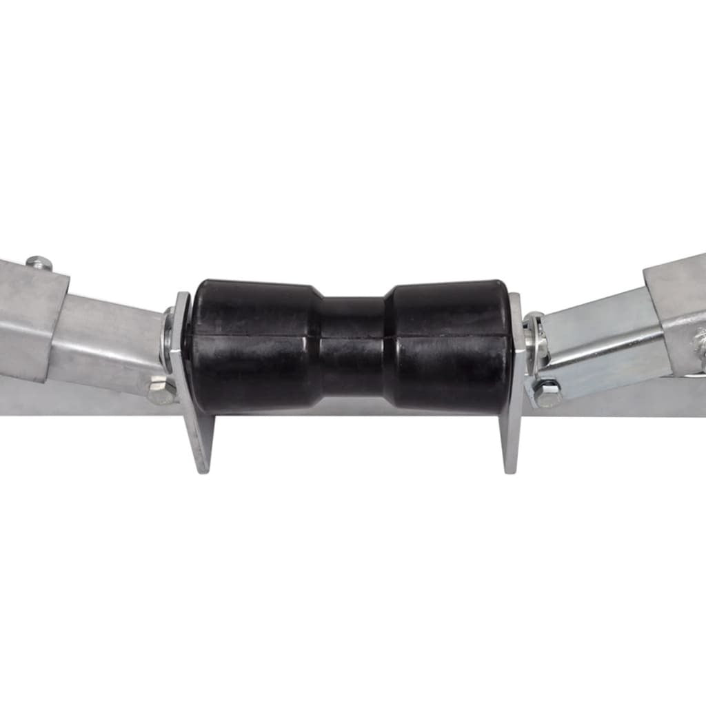 Boat Trailer Bottom Support Bracket with Keel Rollers - Galactic capuchin