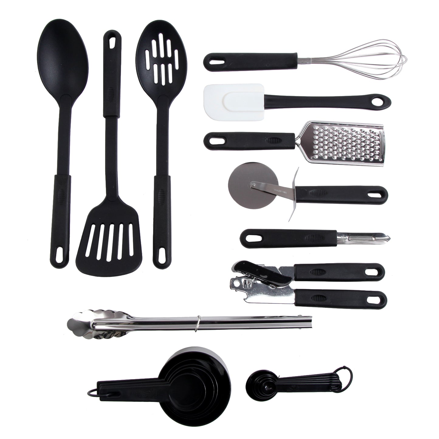 Gibson Home Total Kitchen 20 - Piece Tool/Gadget Prep N' Serve Combo Set - Galactic capuchin