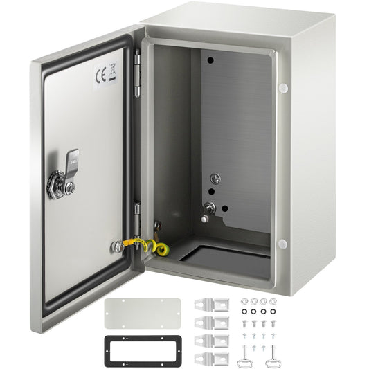 NEMA Steel Enclosure 1286,NEMA 4X Steel Electrical Box,IP66 Waterproof & Dustproof,Outdoor/Indoor Electrical Junction Box,with Mounting Plate - Galactic capuchin