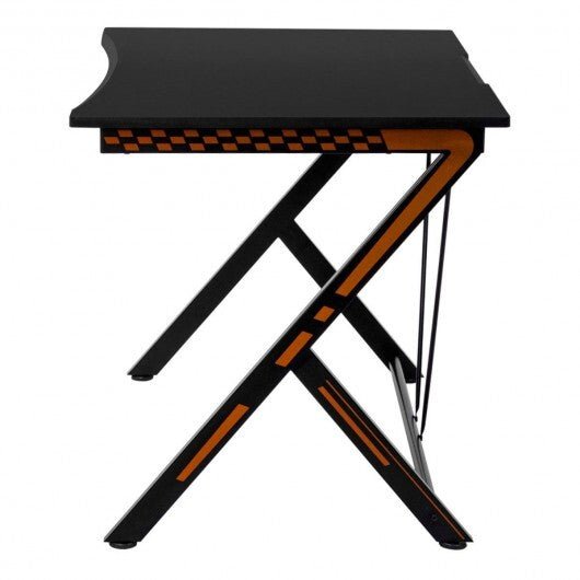 Home Office Modern Ergonomic Study Computer Desk for Small Space - Galactic capuchin
