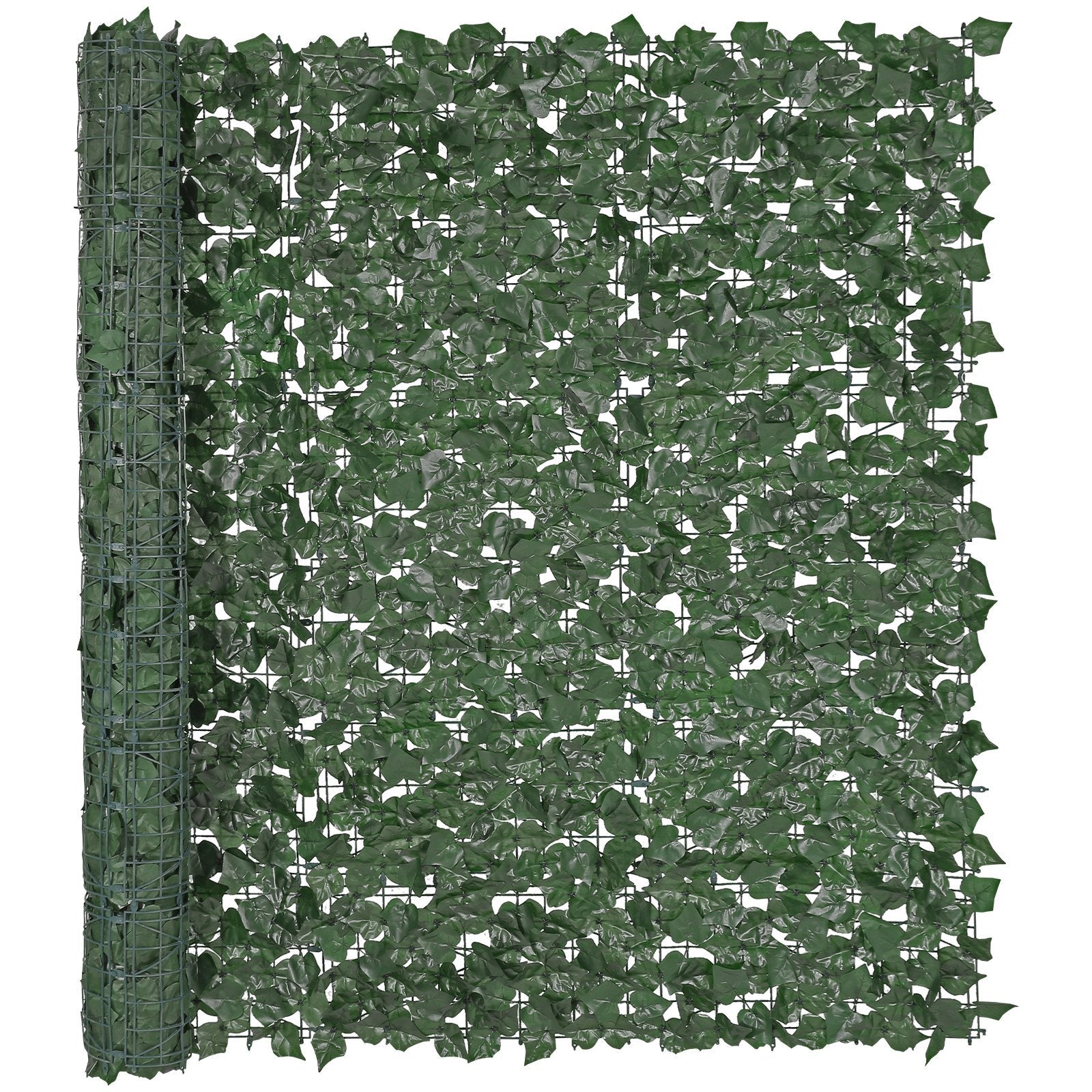 Ivy Privacy Fence, 59 x 98 in Artificial Green Wall Screen, Greenery Ivy Fence with Strengthened Joint, Faux Hedges Vine Leaf Decoration for Outdoor Garden, Yard, Balcony, Patio Decor - Galactic capuchin