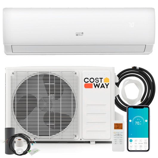 23000 BTU 208/230V Mini Split Heat Pump Heats at 5F Anti - Freeze Chassis Technology - Galactic capuchin