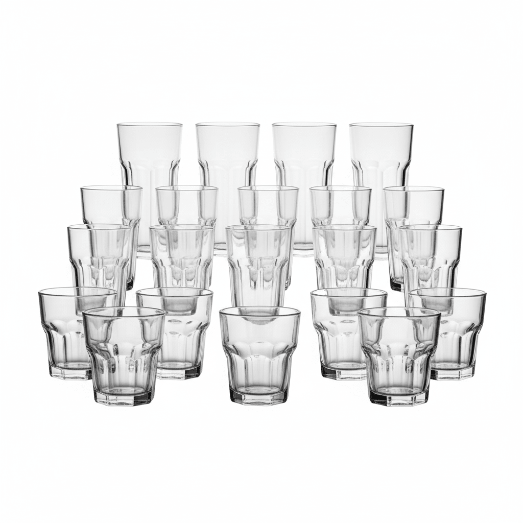 Better Chef 18 - Piece Glassware Set - Galactic capuchin